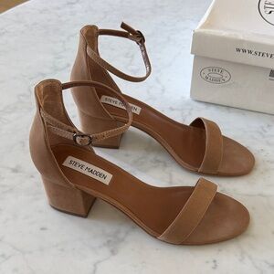 Steve Madden
Women's Irenee Two-Piece Block-Heel Sandals